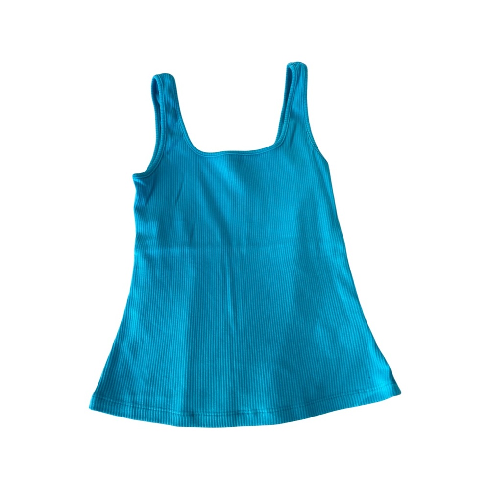 eri + ali @ Anthropologie tank top